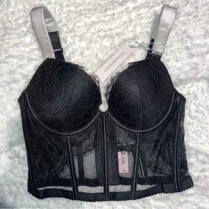 34B Victoria’s Secret Corset Top (Black)